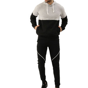 Survêtements de fitness unisexes de marque en gros, respirants, en coton et polyester, coupe régulière, épais, avec capuche et cordon de serrage - Product Image 4
