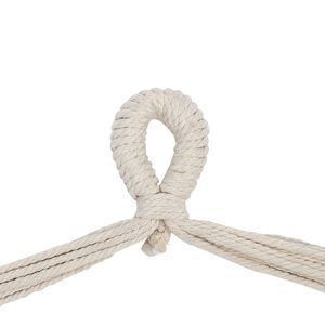 Sedia Sospesa in Tela di Cotone Beige con Cuscini per il Massimo Comfort - Product Image 6