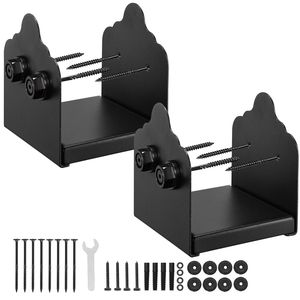 Pali per Pavimentazione in Acciaio al Carbonio Resistente, Base per Pali in Legno 6x6 con 2 Staffe da 5.9x5.55 Pollici, Nuova Struttura in Acciaio al Carbonio - Product Image 1