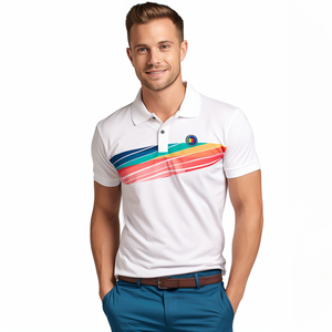 Camiseta de Golf de Jersey Sólido con Logotipo Personalizado de Alta Calidad Directamente de Fábrica, de Secado Rápido, Poliéster/Algodón con Bolsillo - Product Image 3