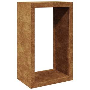 Support à bois en acier corten 23,6''x15,7''x39,4'' pour cheminées et accessoires - Product Image 2