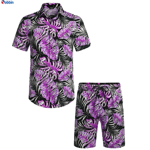 Colección de Verano, Ropa de Playa Personalizada, Trajes de Hombre para Vacaciones en la Playa, Conjuntos Casuales para Hombre, Cómodos y Transpirables - Product Image 3