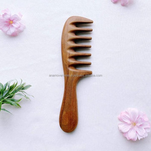 Peignes de poche en bois naturel-compacts et antistatiques pour un usage quotidien - Product Image 4