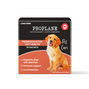 Suplemento de probióticos de etiqueta privada de alta calidad para perros y gatos, compatible con la salud digestiva intestinal, trata las alergias estacionales para mascotas - Product Image 5