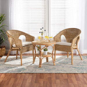 Caridwen เก้าอี้ทรงกระบอกหวายเฟอร์นิเจอร์ห้องนั่งเล่นหรูหรา23.6 - Product Image 2