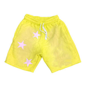 Pantalones Cortos Deportivos Transpirables para Hombre, con Lavado Ácido, Logotipo de Estrella Estampado, Casuales, Sólidos, para Correr y Entrenar - Product Image 2