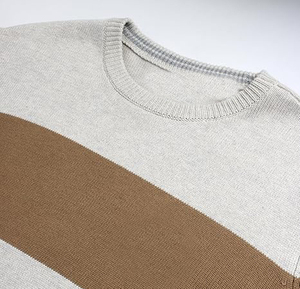 Sweat-shirt en jersey tricoté imprimé par transfert thermique, écologique, vente en gros, logo personnalisé, pour homme, hiver, 100% coton biologique, grande taille - Product Image 3