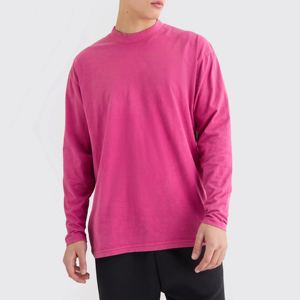 T-shirts à manches longues pour hommes de qualité supérieure, 100% coton, anti-rides, respirants, dernière mode, tissu durable, best-seller - Product Image 5