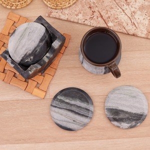 Good Selling <b>Marble</b> <b>Coasters</b> with Mixed Colors and Distinctive Designs Drink Mats for Home Office Hotel Restaurant - Product Image 6