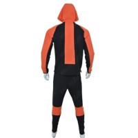 Fabricant de vêtements streetwear sur mesure, veste coupe-vent en nylon pour homme, survêtement de haute qualité, survêtement unisexe avec logo brodé