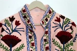 Veste Suzani TNT faite à la main veste brodée manteau femme manteau - Product Image 6