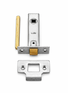 Loquet tubulaire nickelé pour porte, vente en gros, entraxe 45 mm - Product Image 5