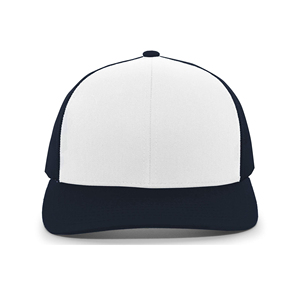Casquette Trucker 6 Panneaux Blanc Bleu Marine en Tissu Non-Tissé Réglable Unisexe Personnalisable avec Image Animale Perle Sport Hiver - Product Image 5