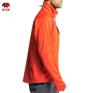 Veste Softshell de qualité supérieure Ryan Pro Gear pour hommes, imperméable, coupe-vent, tissu tricoté écologique - Product Image 5