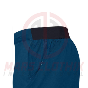 Shorts de sport pour hommes, style streetwear, taille élastique, design tendance, avec poches latérales, en vente. - Product Image 6