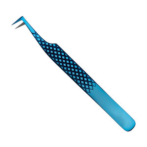 Pinzas de Acero Inoxidable Duraderas para Extensiones de Pestañas Clásicas y de Volumen, Herramienta de Belleza Ligera Antideslizante - Product Image 1