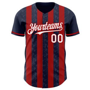 Custom Team Baseball Jersey Lightweight Moisture Wicking 100% Polyester Printed Short Sleeve Breathable All Seasons - Product Image 6
