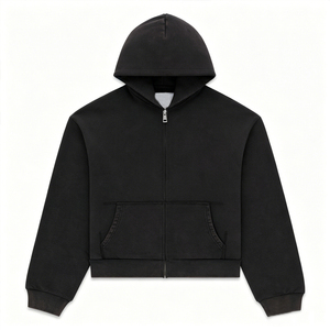 Vente en gros de sweat-shirts à capuche tendance de style Y2K américain, imprimés en mousse, 450g, surdimensionnés, vêtements streetwear de créateurs - Product Image 3