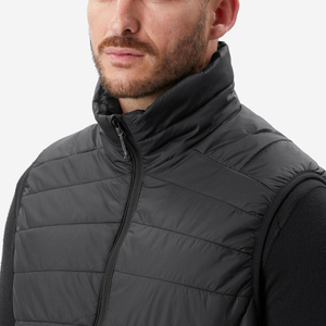 Custom Logo Men's Winter Thickened Puffer Vest Zipper Pocket Sleeveless Warm <b>Padded</b> Jacket Outdoor Casual Gilet - Product Image 5