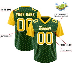 Club Team American Football Jersey Interlock Fabric Heat Transfer Custom Player Name Number Supplier Durable Uniform - Product Image 4