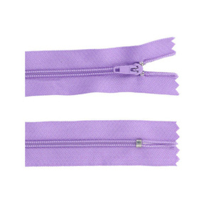 Nylon CFC Coil <b>Zipper</b> Closed End Non-Separating Garment <b>Zipper</b> Gray Fine Coil Continuous Filament Zip for Skirts Trousers Bags - Product Image 6