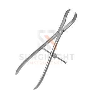 Pinces à os en acier inoxydable, instrument chirurgical orthopédique pour la fixation et la réduction des fractures par Blush Surgical - Product Image 4