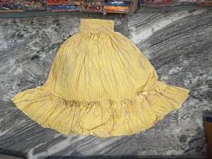 Women's Bohemian <b>Patchwork</b> Cotton A-Line Ankle-Length Maxi Dress Tassel Belt Decoration Natural Waist Breathable Fabric Regular - Product Image 2