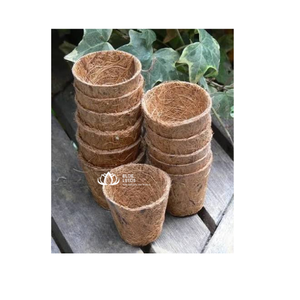 NOUVEAU Pot en fibre de coco naturelle pour semis commerciaux et exportation - Product Image 1