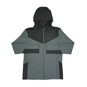 Ensemble de vêtements de sport décontractés pour homme avec logo personnalisé, 2 pièces, couleur unie, sweat-shirt à col rond et pantalon de survêtement pour l'hiver - Product Image 5