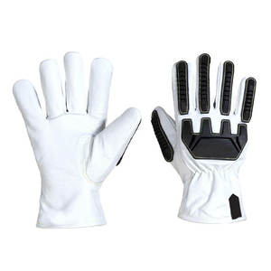 Gants de protection en cuir TPR de qualité supérieure, résistants et confortables, avec protection anti-chocs et respirabilité. - Product Image 1