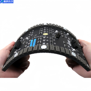 Pushunled p1.86 P2 p2.5 linh hoạt Màn hình hiển thị <span class=keywords><strong>LED</strong></span> cong sáng tạo linh hoạt mềm bảng điều chỉnh 360 độ hình trụ tròn trong nhà - Product Image 5