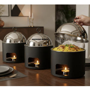 Nouvelle collection de luxe tendance : chauffe-plats métalliques de style arabe pour la cuisine – Vente en gros de chauffe-plats métalliques design - Product Image 3