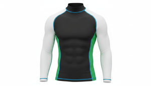 Fabricant OEM de vêtements de sport, rashguard à manches longues en sublimation 3D, rashguard MMA pour hommes, respirant - Product Image 2
