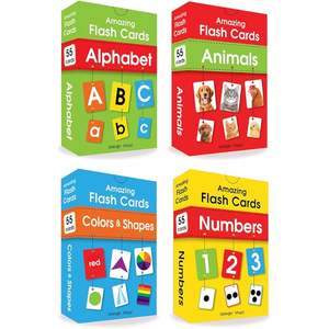 Cartes d'apprentissage Premium SmartPlay Alphabet Animaux Fruits : Stimulez la créativité avec des impressions sur papier épais et sécurisé pour le développement précoce des enfants - Product Image 2