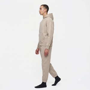 Conjuntos Deportivos de 2 Piezas para Hombre, Sudaderas y Pantalones Deportivos Holgados, Transpirables, de Talla Grande, para Invierno, Personalizados al por Mayor - Product Image 4