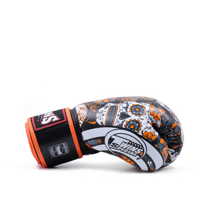 Guantes de Boxeo Profesionales Twins con Estampado Completo, 100% Cuero Genuino, para Entrenamiento, Combate, Artes Marciales y Deportes - Product Image 6
