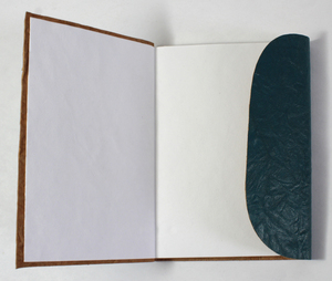 Custom Print Leather Soft Cover Glue Bound A6/A5 <b>Weekly</b>/Monthly <b>Planner</b> Journal-Promotional Gift Classic Vintage Design - Product Image 5