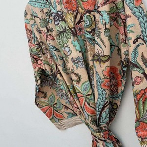 Kimonos para Mujer, Estilo Vintage, Hechos a Mano con Kantha, Kimono de Lujo de Primera Calidad, Kimono Kantha, Bata de Baño con Tirantes Finos en Venta - Product Image 4