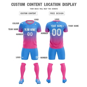 Camisetas de Fútbol de Poliéster 100% al Mejor Precio de 2024 para Jugadores de Equipo, Unisex, Adultos, Nombres y Números de Equipo Personalizados, Uniforme de Fútbol - Product Image 5