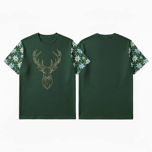 T-shirt imprimé streetwear pour homme, manches courtes, épaules tombantes, coupe oversize, motif graphique, mode urbaine, t-shirts pour homme - Product Image 5