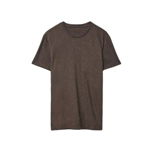 Hot Sell Custom High Quality Solid White <b>Blank</b> Regular Fit Heavy <b>Weight</b> Oversized Luxury Knitted T-Shirt for Men - Product Image 2
