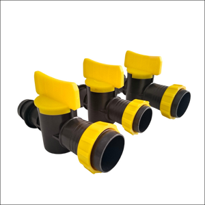 Raccord de tuyau plat MTA 32mm 40mm avec valve d'extrémité pour tuyau d'irrigation agricole, micro-irrigation, et arrêt d'eau pour champ agricole - Product Image 3