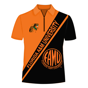 มหาวิทยาลัยฟลอริด้า เอเอ็ม ยูนิเวอร์ซิตี้ (FAMU) เสื้อถักวินเทจ HBCU ระบายอากาศได้ดี สำหรับทุกเพศ ผลิตจากโพลีเอสเตอร์ 100% - Product Image 1