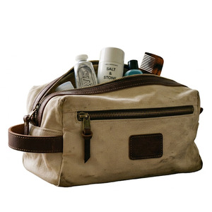 Premium Canvas Toiletry <b>Bag</b> Multifunction Travel <b>Wash</b> <b>Bag</b> with Spacious Storage for <b>Men</b> Women and Unisex - Product Image 1