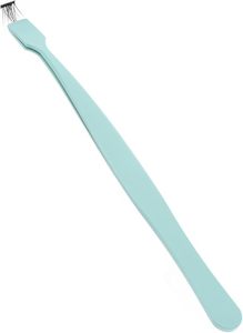 Pinzas Profesionales para Extensión de Pestañas, Pinzas para Pestañas con Logotipo Personalizado, Pinzas de Acero Inoxidable - Product Image 4