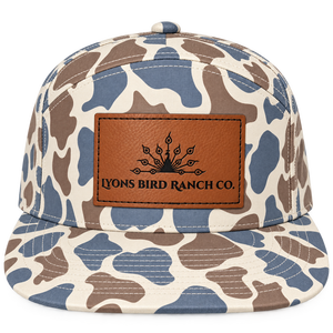 Custom 7 Panel <b>Duck</b> Camo Trucker <b>Hat</b> Woven Patch Logo Snapback Cap Wholesale Vietnam Manufacturer OEM ODM Hunting Cap Factory - Product Image 1