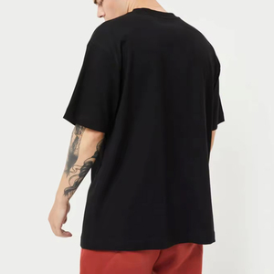 T-shirt Homme Grande Taille Personnalisé avec Logo Imprimé Numérique sur le Devant, Coupe Ample, 100% Coton, Décontracté, Lavé, Grammage Lourd, Style Vintage, Uni - Product Image 6