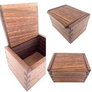 Caja de Almacenamiento de Madera Hecha a Mano para Joyas, Recuerdos, Coleccionables, Accesorios y Organización Elegante del Hogar para Uso Diario - Product Image 3