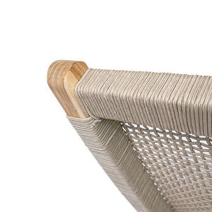 Tumbona de Madera de Teca para Playa, Piscina, Hotel, Resort, Fabricante de Muebles de Exterior, Exportación OEM, Indonesia - Product Image 5