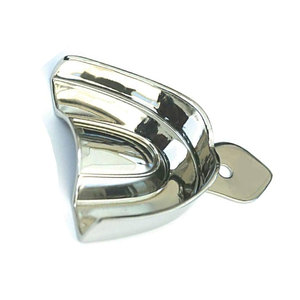 Premium Quality Manual Dental Impression Tray Edge L5 Solid Lower Size XS German Stainless Steel Reusable Perforation Free - Product Image 6